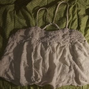 Flare out spaghetti strap top